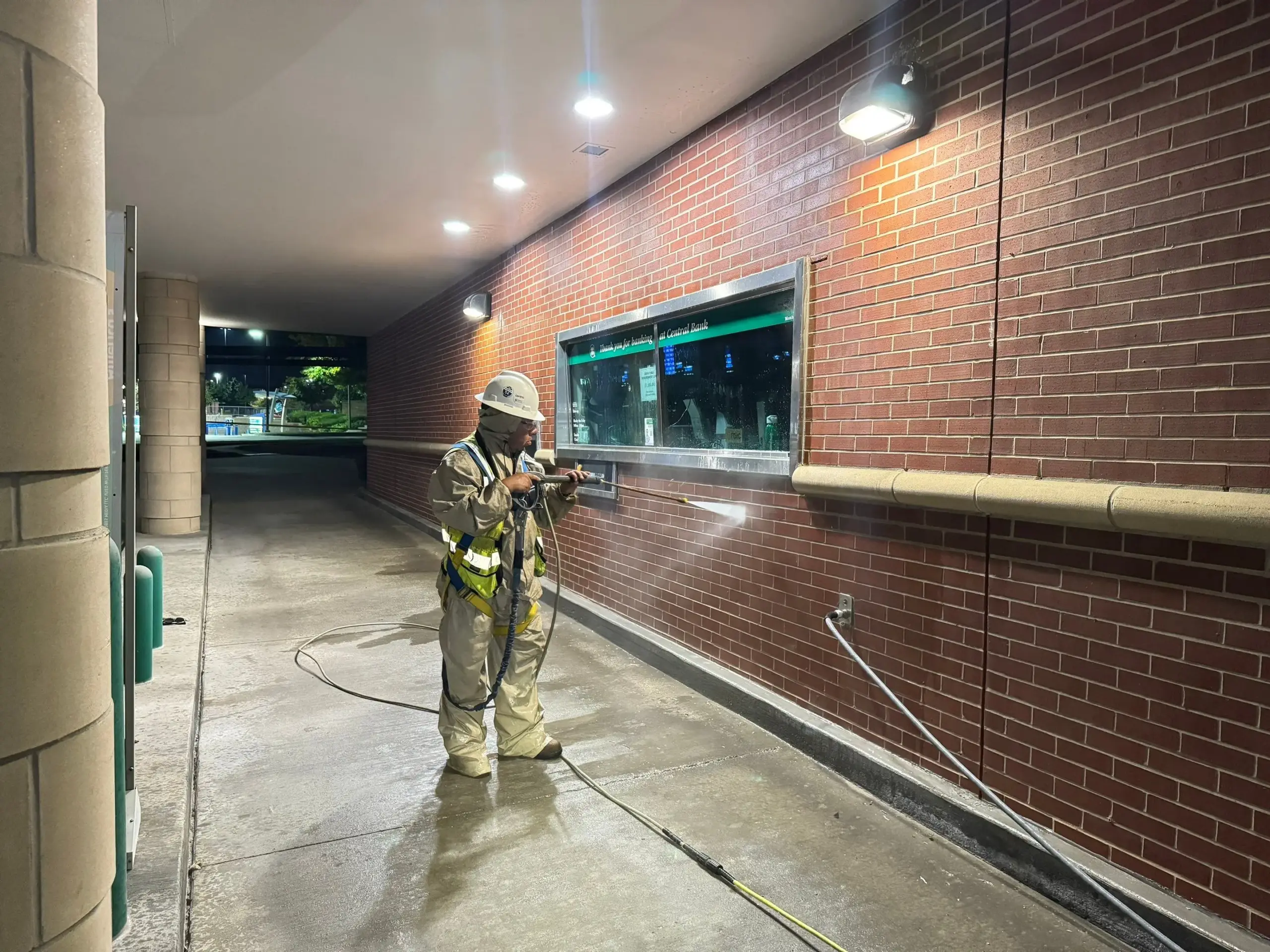 Acid Washing and Pressure Washing
