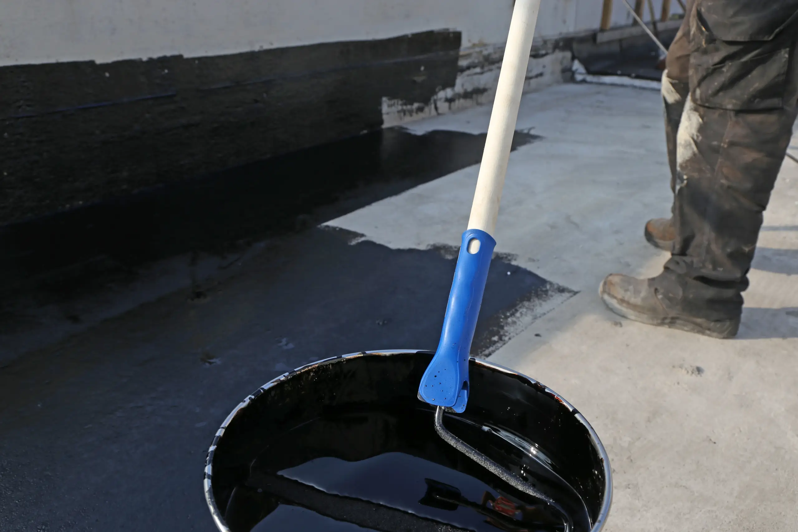 Cold Fluid Applied Waterproofing